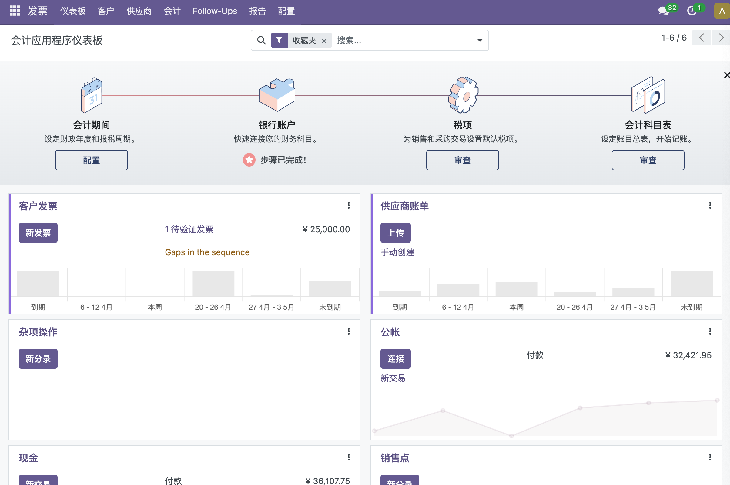 Odoo系统架构图
